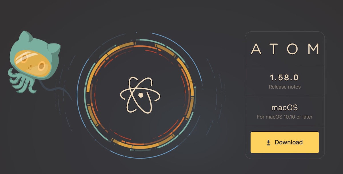 image from Atom, a prefect Markdown Editor